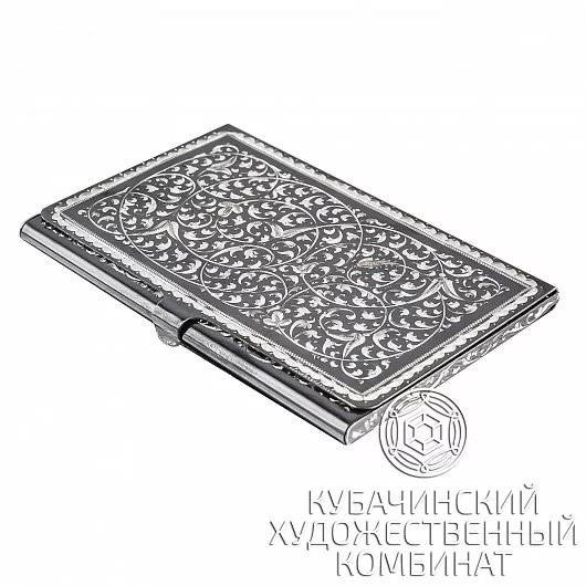 Визитница из серебра 925 пробы