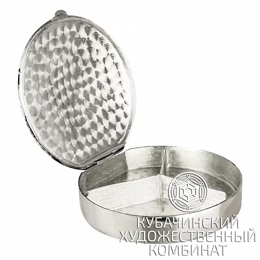 Таблетница из серебра