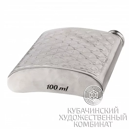 Фляга из серебра на 100 мл