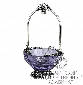 Солонка серебряная 925 пробы