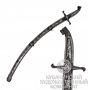 Сабля из серебра