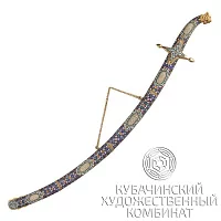 Сабля из серебра