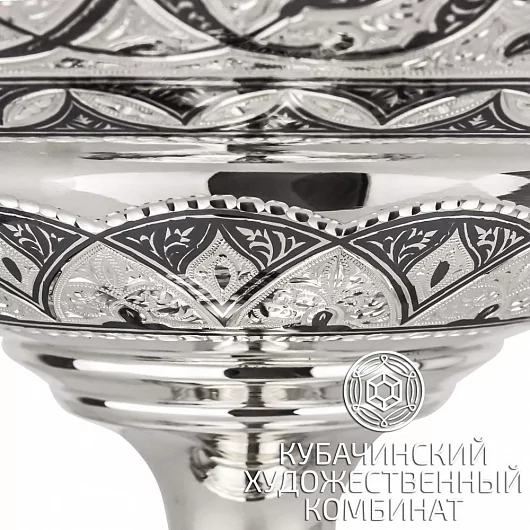 Фруктовница серебряная 