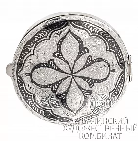 Таблетница из серебра 