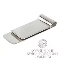 Зажим для денег из серебра