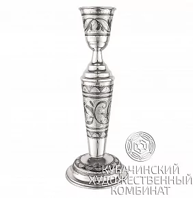 Подсвечник из серебра