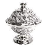 Серебряная сахарница