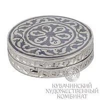Таблетница из серебра