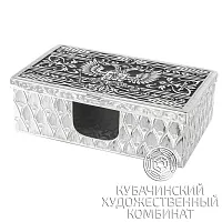 Визитница из серебра