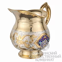 Молочник серебряный на 450 мл