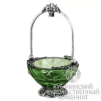 Солонка из серебра 925 пробы