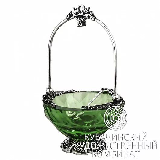 Солонка из серебра 925 пробы