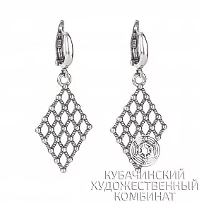Серьги из серебра 925 пробы