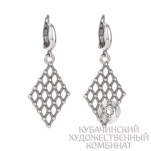 Серьги из серебра 925 пробы