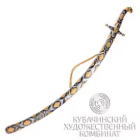 Сабля с позолотой 