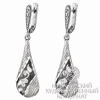 Серьги из серебра 925 пробы