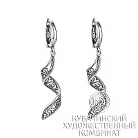 Серьги из серебра 925 пробы