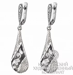 Серьги из серебра 925 пробы