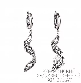 Серьги из серебра 925 пробы