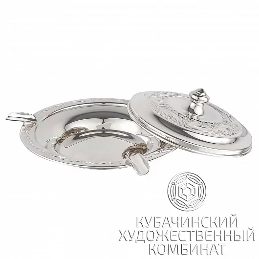Пепельница серебряная