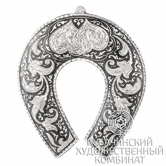 Подкова из серебра