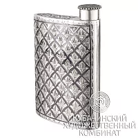 Фляга из серебра на 110 мл