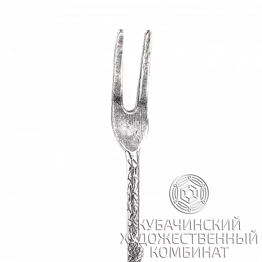 Вилка из серебра 925 пробы