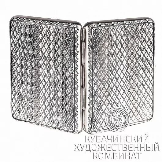 Портсигар из серебра 