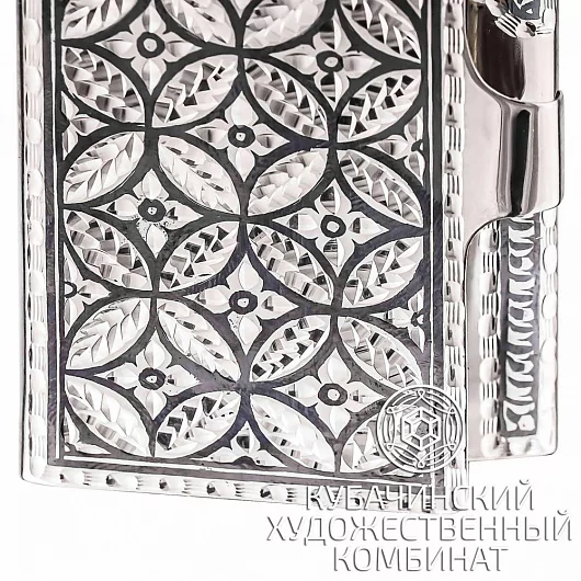Визитница серебряная