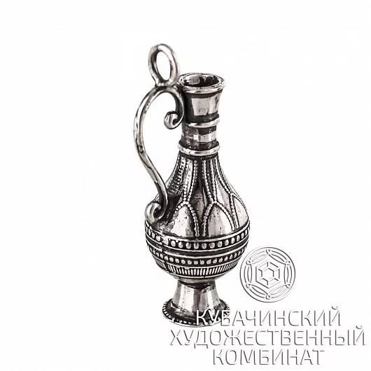 Кулон "Кувшин" из серебра