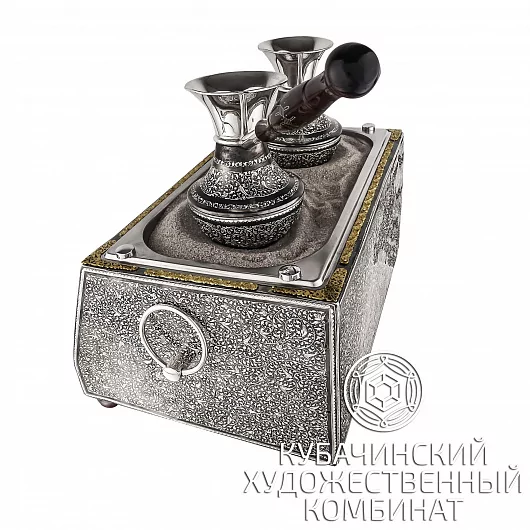 Кофейный набор из серебра на 380 мл