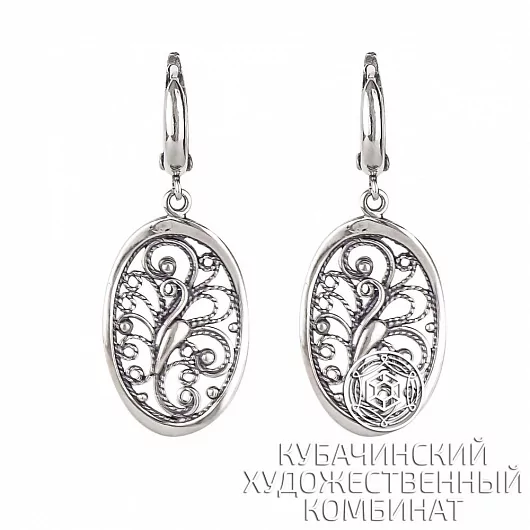 Серьги серебряные 925 пробы