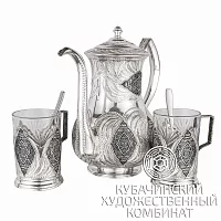 Чайный набор из латуни на 1400 мл