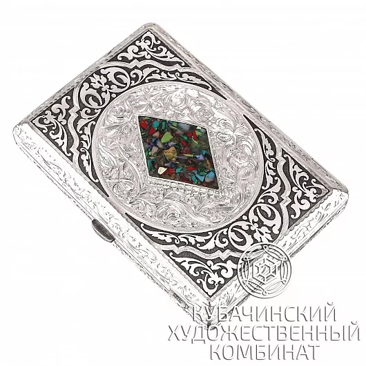 Пепельница серебряная 