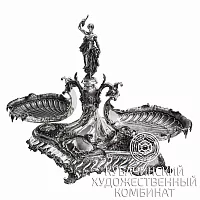 Ладья «‎Фемида» из серебра 925 пробы. Эксклюзив!