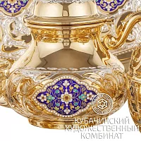 Чайный сервиз из серебра на 850 мл