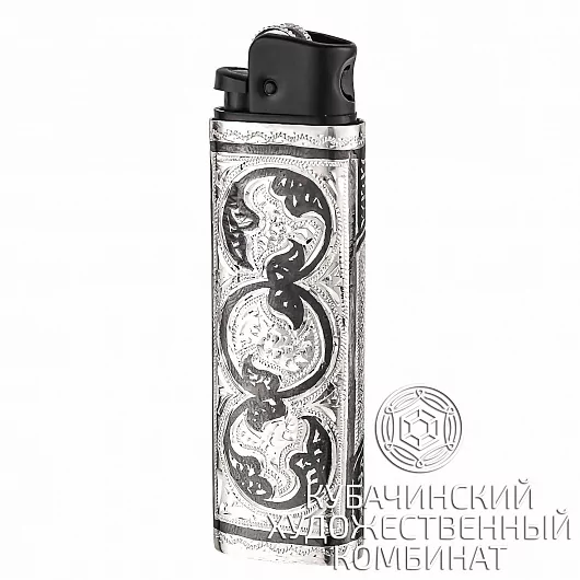 Зажигалка из серебра