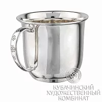 Кружка детская из серебра 925 пробы на 140 мл
