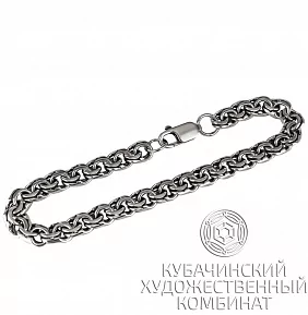 Браслет Кубачинских мастеров из серебра 925 пробы