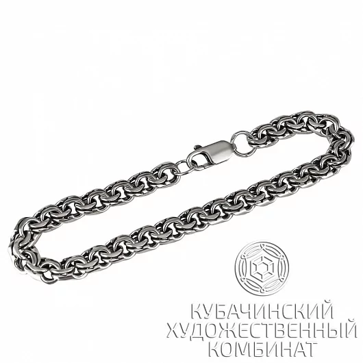 Браслет Кубачинских мастеров из серебра 925 пробы