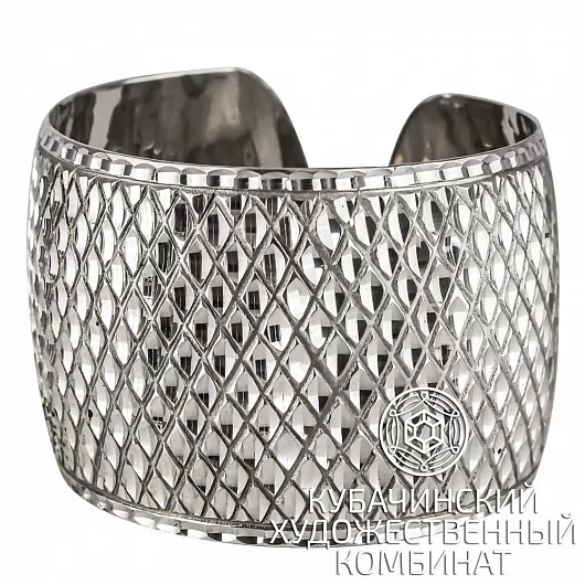 Браслет "Сетка" из серебра