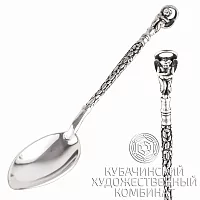 Ложка кофейная  из серебра 925 пробы