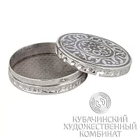 Таблетница из серебра
