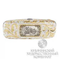 Футляр серебряный для очков 