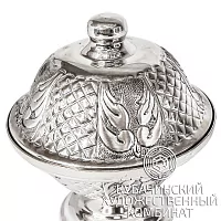 Икорница из серебра 925 пробы на 115 мл