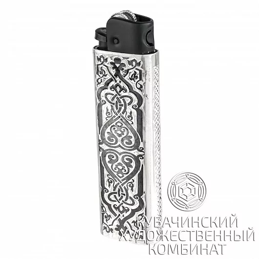 Зажигалка из серебра