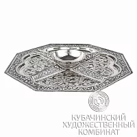 Менажница из серебра