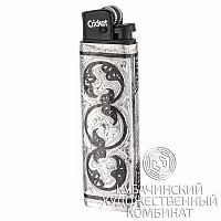Зажигалка из серебра