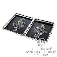 Портсигар из серебра