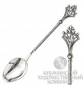 Ложка чайная из серебра 925 пробы